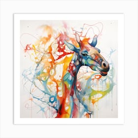 Giraffe 5 Art Print