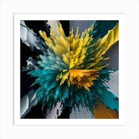 Abstract Painting 43 Art Print