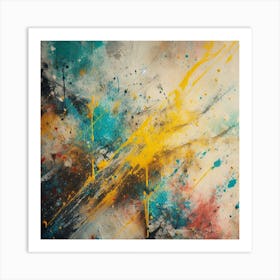 Abstract Painting 1 Art Print