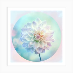 Dahlia 3 Art Print