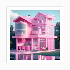 Barbie Dream House (233) Art Print