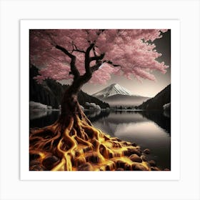 Tree Of Fuji Art Print