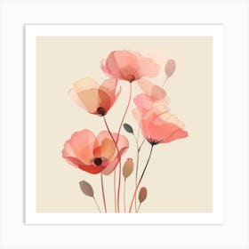 Poppies 61 Art Print