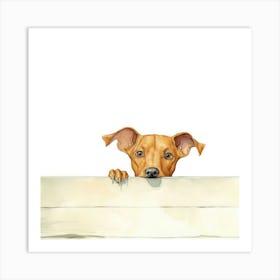 Dachshund Dog Art Print