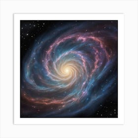 Spiral Galaxy 7 Art Print