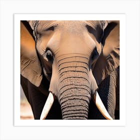 Elephant Art Print