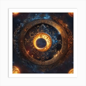 Circle Of Stars Art Print