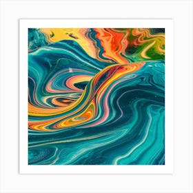 Abstract Painting 3 Art Print