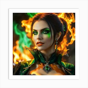 Sexy Witch Art Print