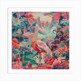 Flamingo 11 Art Print