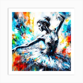 Ballet Girl - Ballerina Art Print