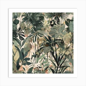 Tropical Jungle Art Print