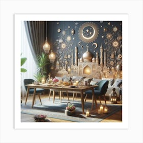 Islamic Interior Art Print