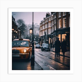 London Street Scene Art Print