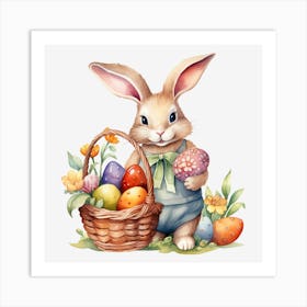 Basketful Of Eggs (7) Art Print