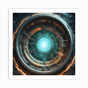 The Quantum Gateway Art Print