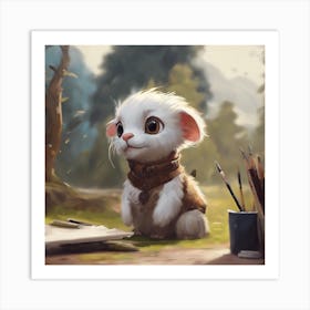 Little Mouse Art Print