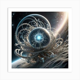 Ethereal Forms 25 Art Print