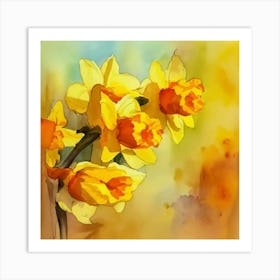 Daffodils Art Print