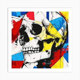 Skull Art 13 Art Print