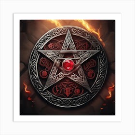 Druid Symbol Art Print