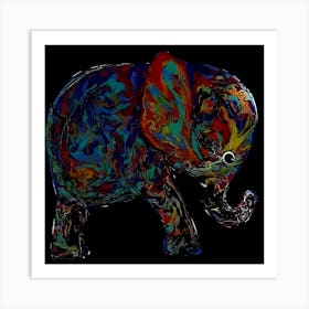 Elephant Art Print