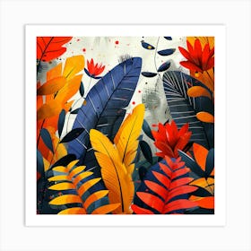 Tropical Jungle Art Print