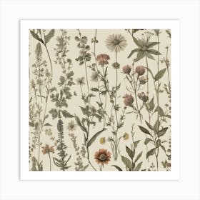 Wildflowers 31 Art Print