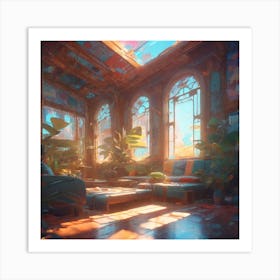 Living Room Art Print