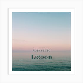 Authentic Lisbon I Art Print