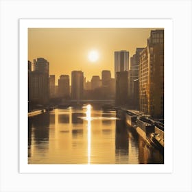 A Golden Sunshine Art Print 11 Art Print