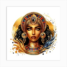 Egyptian Woman 24 Art Print