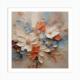 Abstract “Flower” 9 Art Print