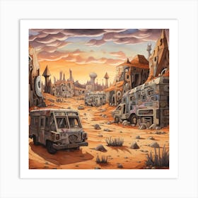 Apocalypse City Art Print