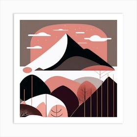 Mountain Landscape 2 Art Print