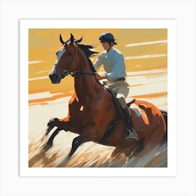 Equestrian Art Print