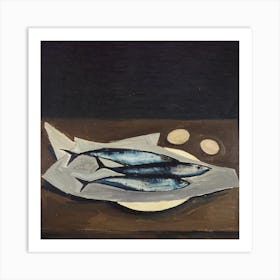 Sardines And Eggs Art Print