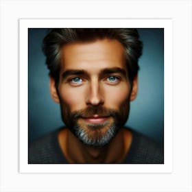 Portrait Of A Man Art Print