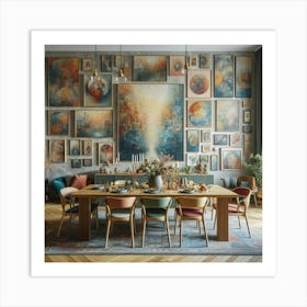 Dining Room 1 Art Print