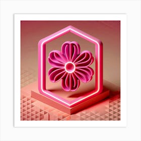 Pink Flower Art Print