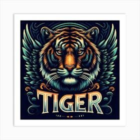 Tiger 3 Art Print