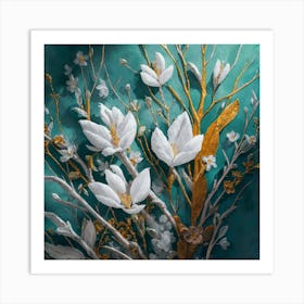 Magnolia Art Print