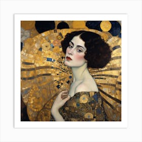 Gustav Klimt "Portrait of Adele Bloch-Bauer I," 2 Art Print