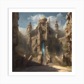 Fantasy Castle 94 Art Print