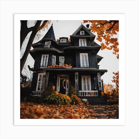 Victorian House 1 Art Print