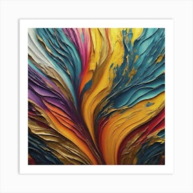 Abstract Painting 96 Art Print