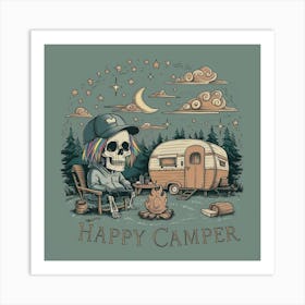 Happy Camper 2 Art Print