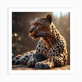 Leopard Art Print