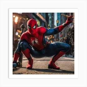 Spider - Man ghh Art Print