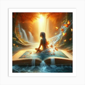 Book Of Magic 5 Art Print